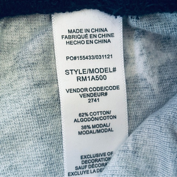 Splendid Heritage Star Graphics 2pc Shorts Set Sz XS Navy French Terry - Picture 11 of 11